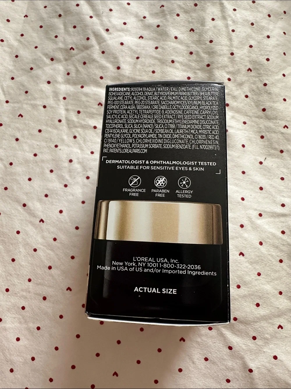 L'Oréal Paris Age Perfect Midnight Eye Opener Cream - Gold/Black